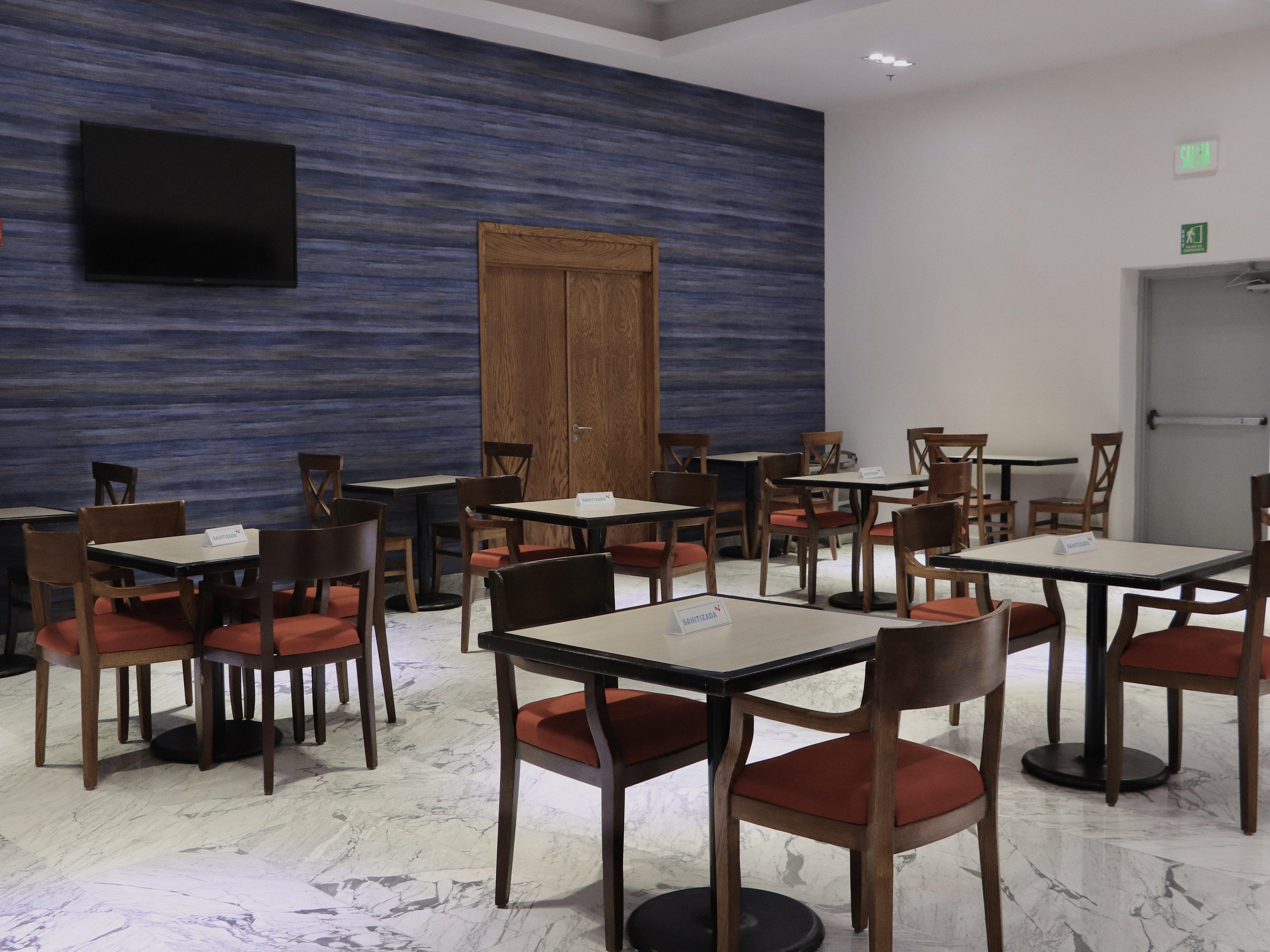 Holiday Inn Express Guaymas By Ihg Exteriér fotografie The dining room at the hotel
